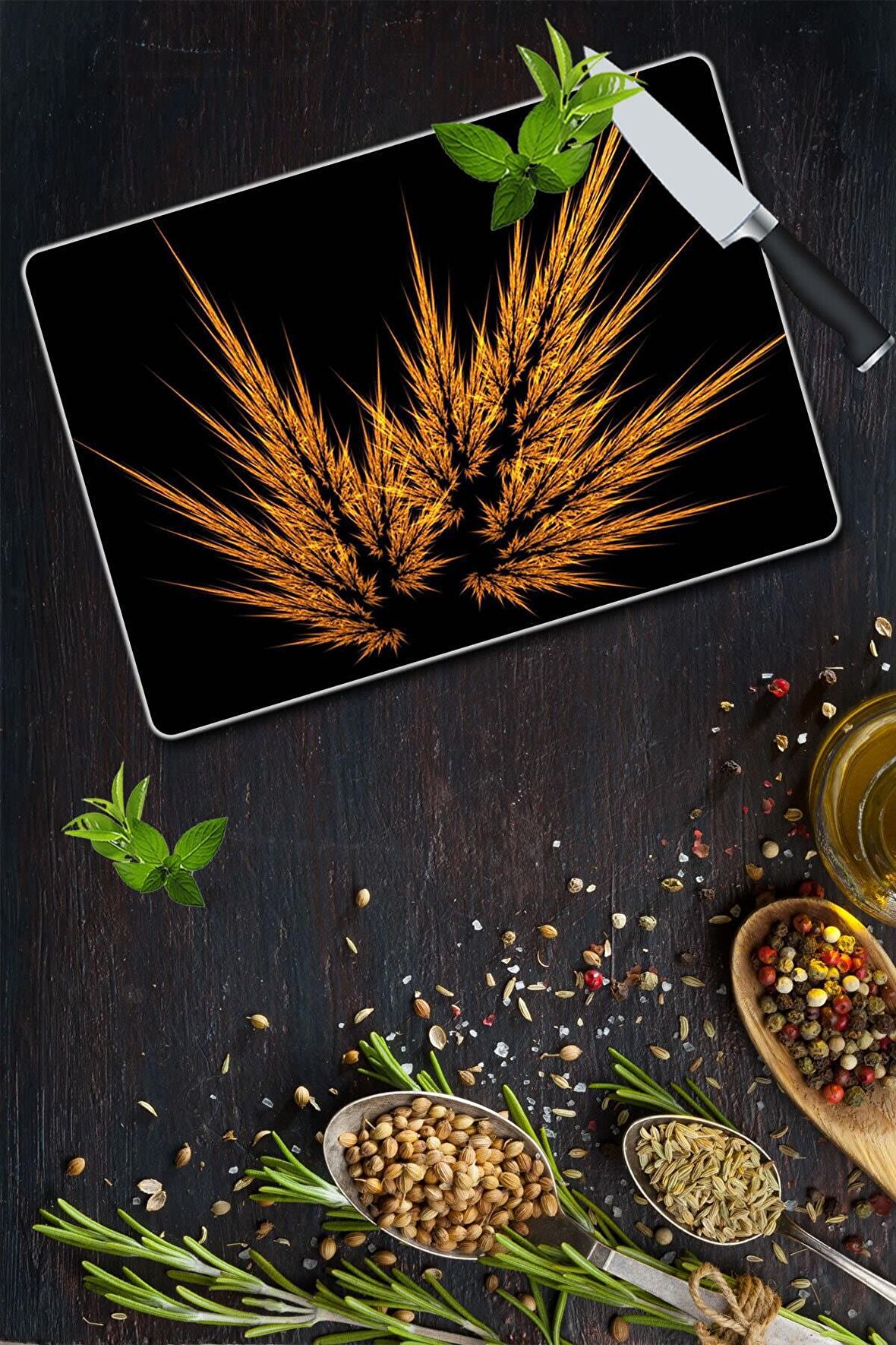 Saban Tek Başak  Cam Kesme Tahtası - Cam Kesme Tablası | 20 Cm X 30 Cm